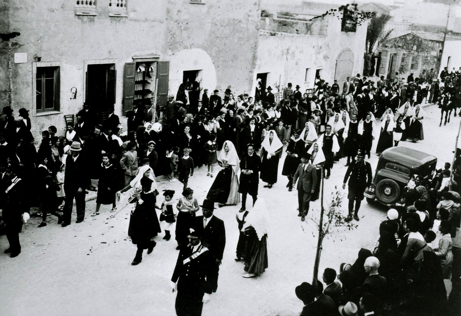 La procession de Sant'Antioco, 1937